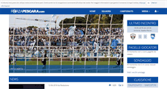 Desktop Screenshot of forzapescara.com
